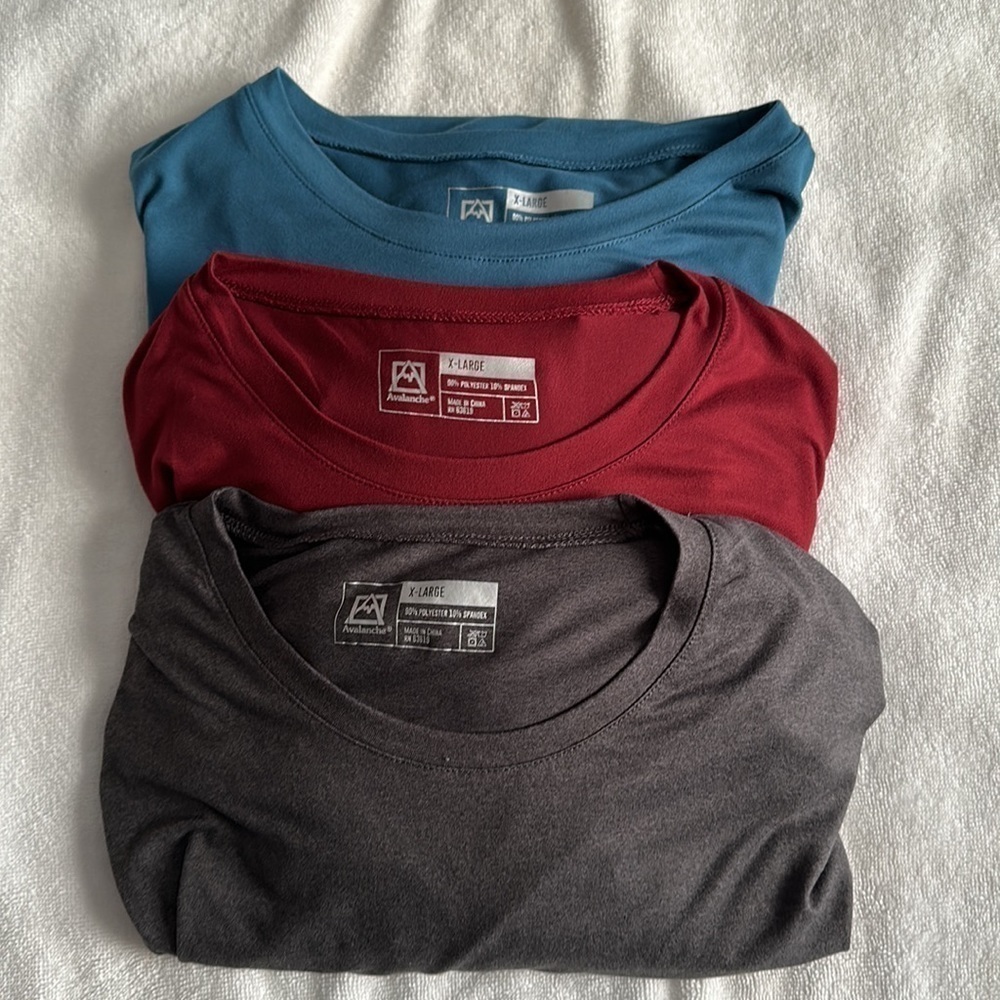 Men’s Avalanche Dri-fit shirts